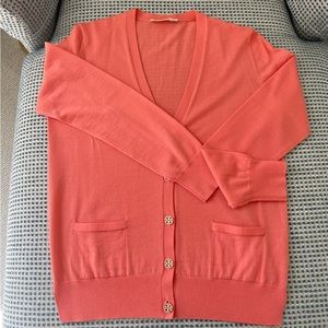 Tory Burch Marino Wool Cardigan